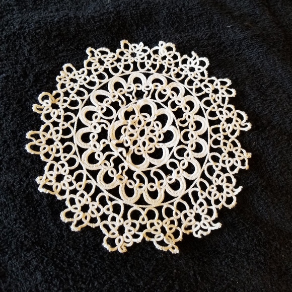 Other - Vintage1940's Fine Tatting Lace Doily